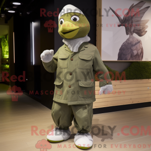 Olive Dove maskotdraktfigur...
