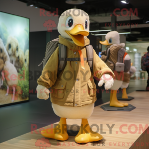 Tan Geese Maskottchen...