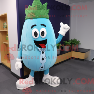 Sky Blue Beet maskot...