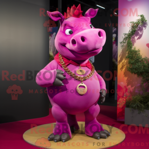 Magenta neushoorn...
