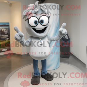 Grå forlovelsesring maskot...