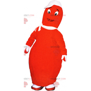 Orange bowling maskot - Redbrokoly.com