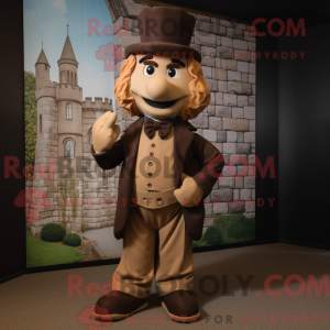 Brun Irish Castle maskot...
