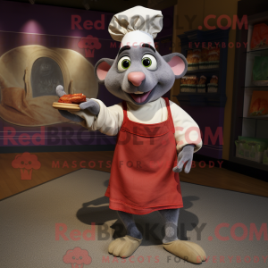Ratatouille mascot costume...