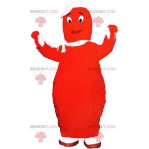 Orange bowling maskot - Redbrokoly.com