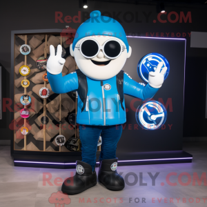Personnage mascotte de Blue...