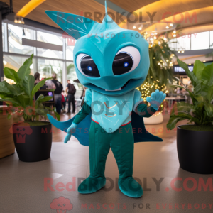 Costume mascotte de raie...