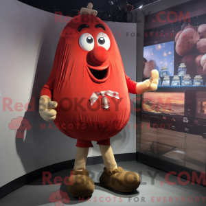 Red Potato-mascottekostuum...