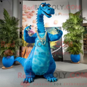 Blå Brachiosaurus...