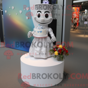Silver Wedding Cake mascot...