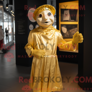 Costume de mascotte Gold...