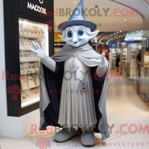 Postava maskota stříbrného...