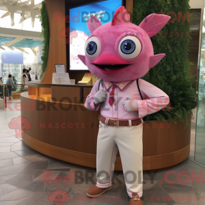 Disfraz de mascota del atún...