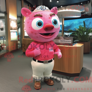 Disfraz de mascota del atún...