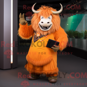 Personaggio mascotte Orange...