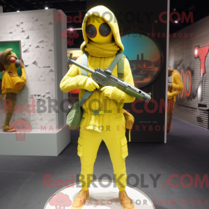 Citrongul Sniper maskot...
