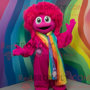 Postava maskota Magenta...