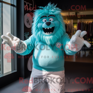 Costume de mascotte de yéti...