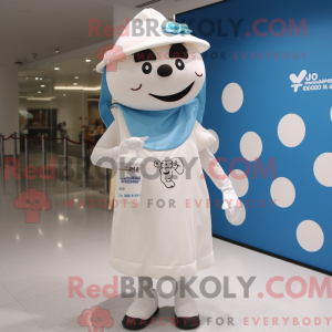 Fles melk mascotte kostuum...