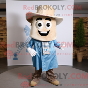 Cream Gyro mascot costume...
