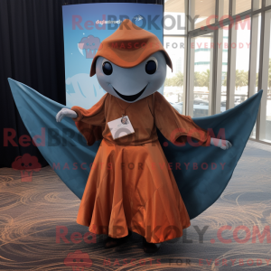 Rust Manta Ray...