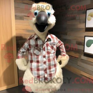 Costume mascotte d émeu...