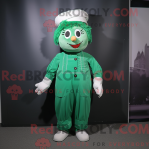 Grøn øl maskot kostume...