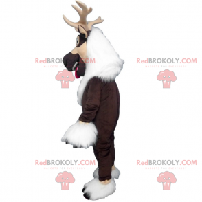 Reindeer mascot - Redbrokoly.com