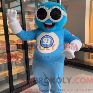 Disfraz de mascota Sky Blue...