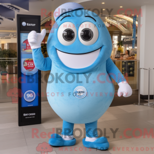 Disfraz de mascota Sky Blue...