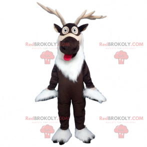 Rensdyr maskot - Redbrokoly.com