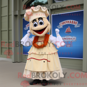 Cream Jambalaya mascot...