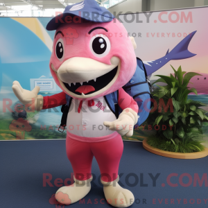 Disfraz de mascota Pink...