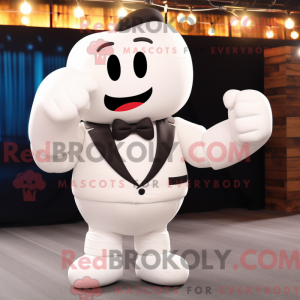White Boxing Glove mascot...