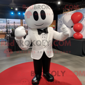 White Boxing Glove mascot...