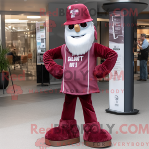 Disfraz de mascota Maroon...