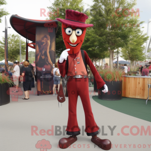 Maroon Stilt Walker...