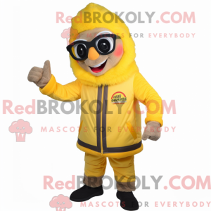 Figura de máscara de fogo...