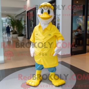 Gul Albatross maskot...