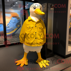 Gul Albatross maskot...