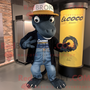 Costume mascotte de lézard...