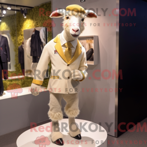 Gull Angora Goat maskot...