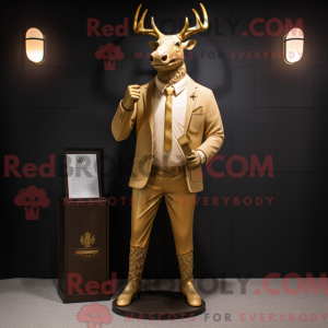 Disfraz de mascota Gold Elk...