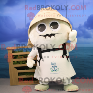 Costume mascotte de Cream...