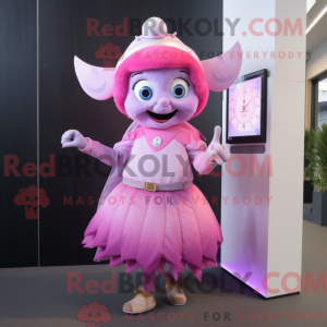 Maskottchenkostüm Rosa...