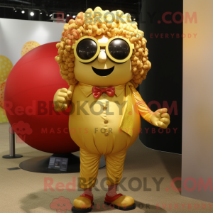 Postava maskota Gold...