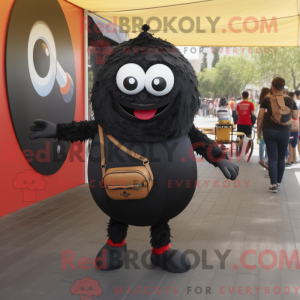 Personaggio mascotte nero...