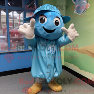 Cyan Baseball Glove...
