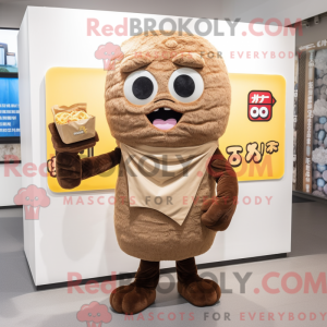 Personaggio mascotte Brown...