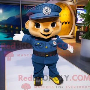Navy Skateboard maskot...